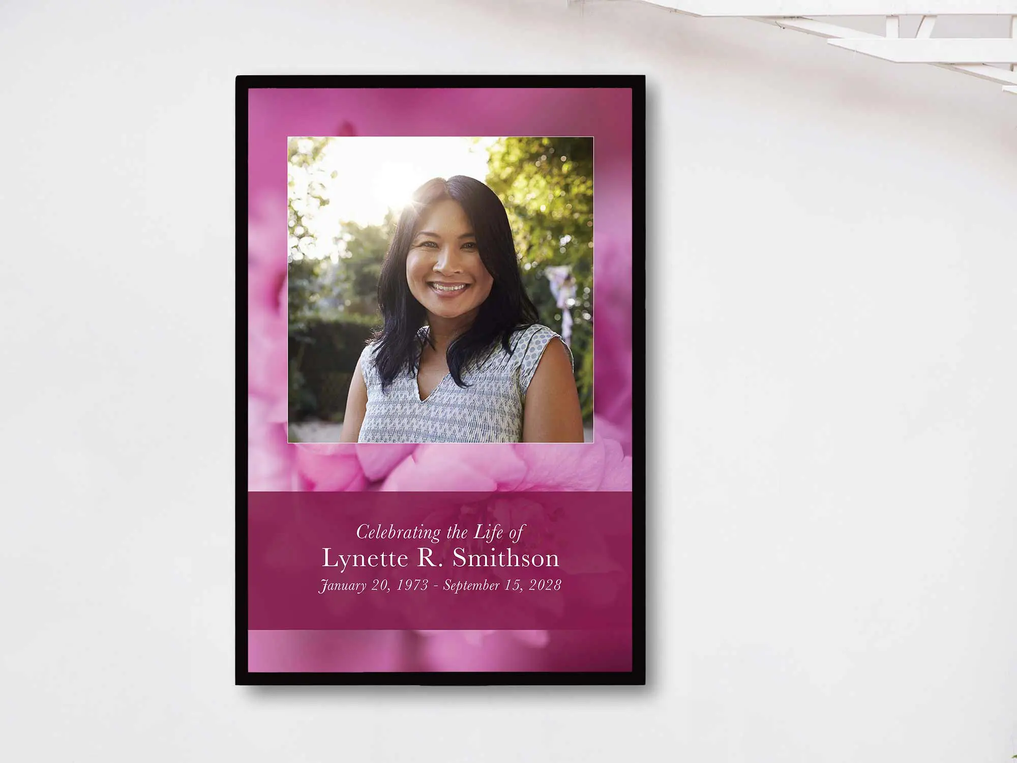 Easel Sign (In Frame)