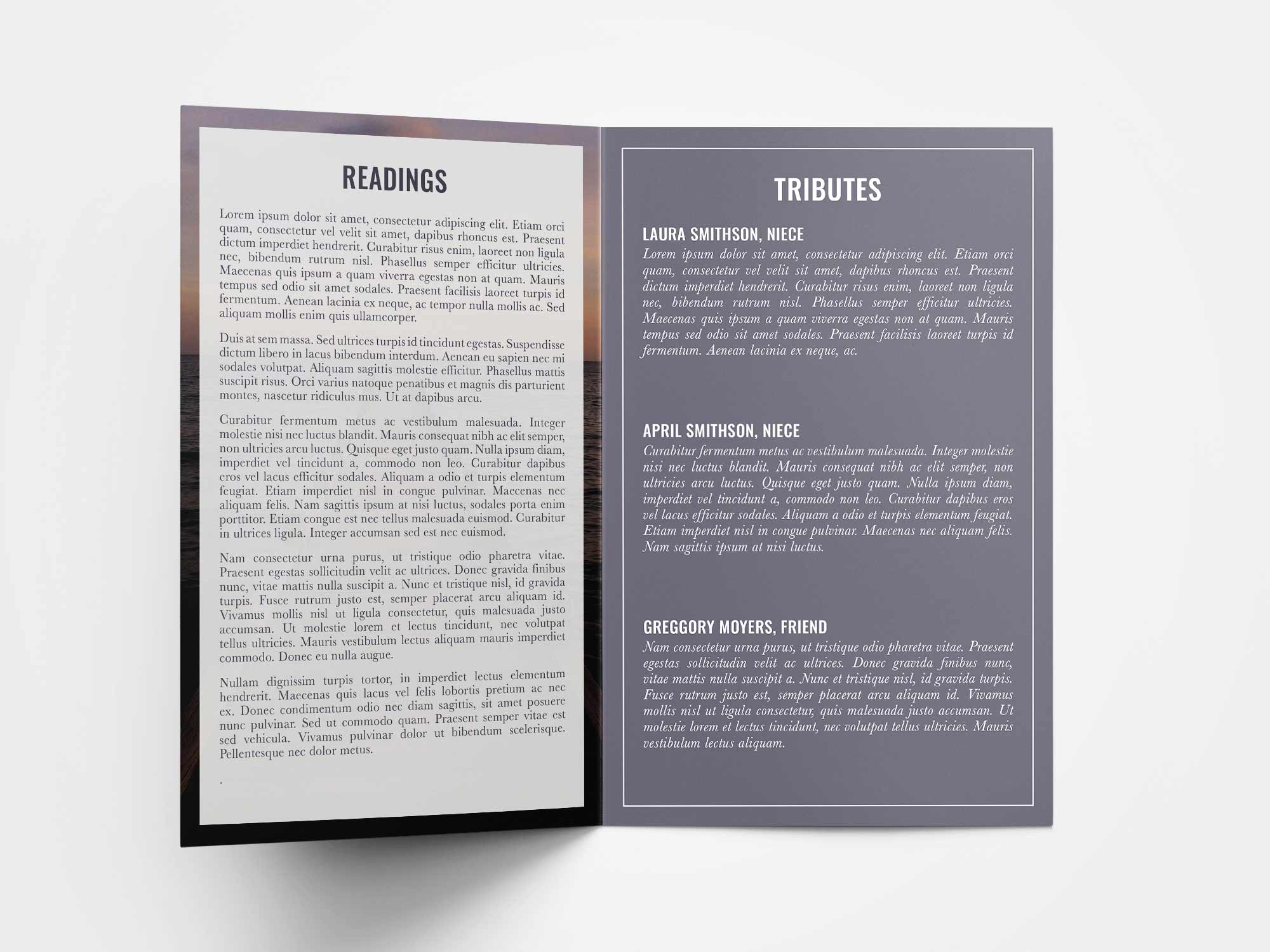 Standard Program Inside Sample