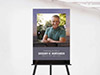 Easel Sign (On Easel)
