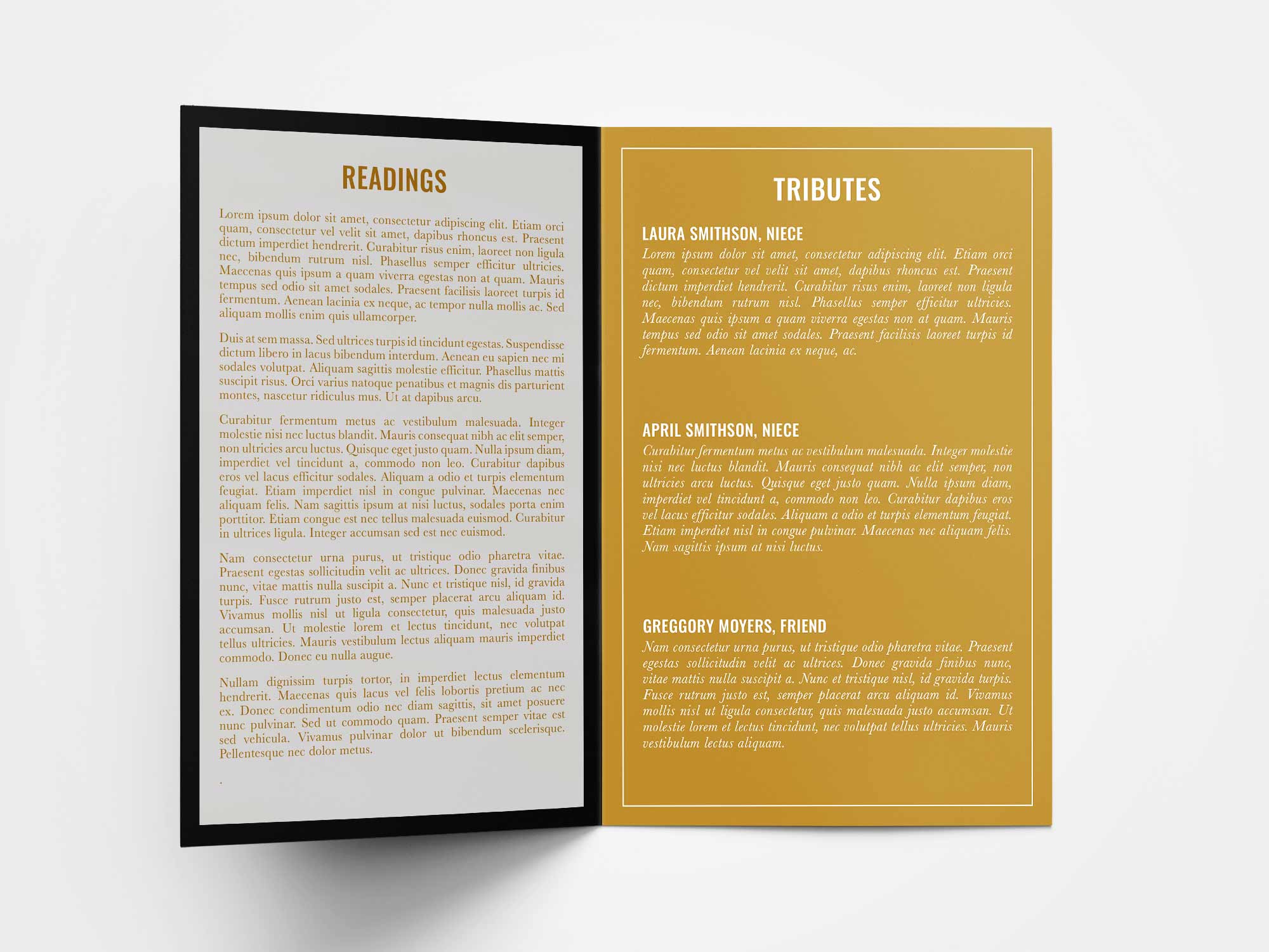 Standard Program Inside Sample