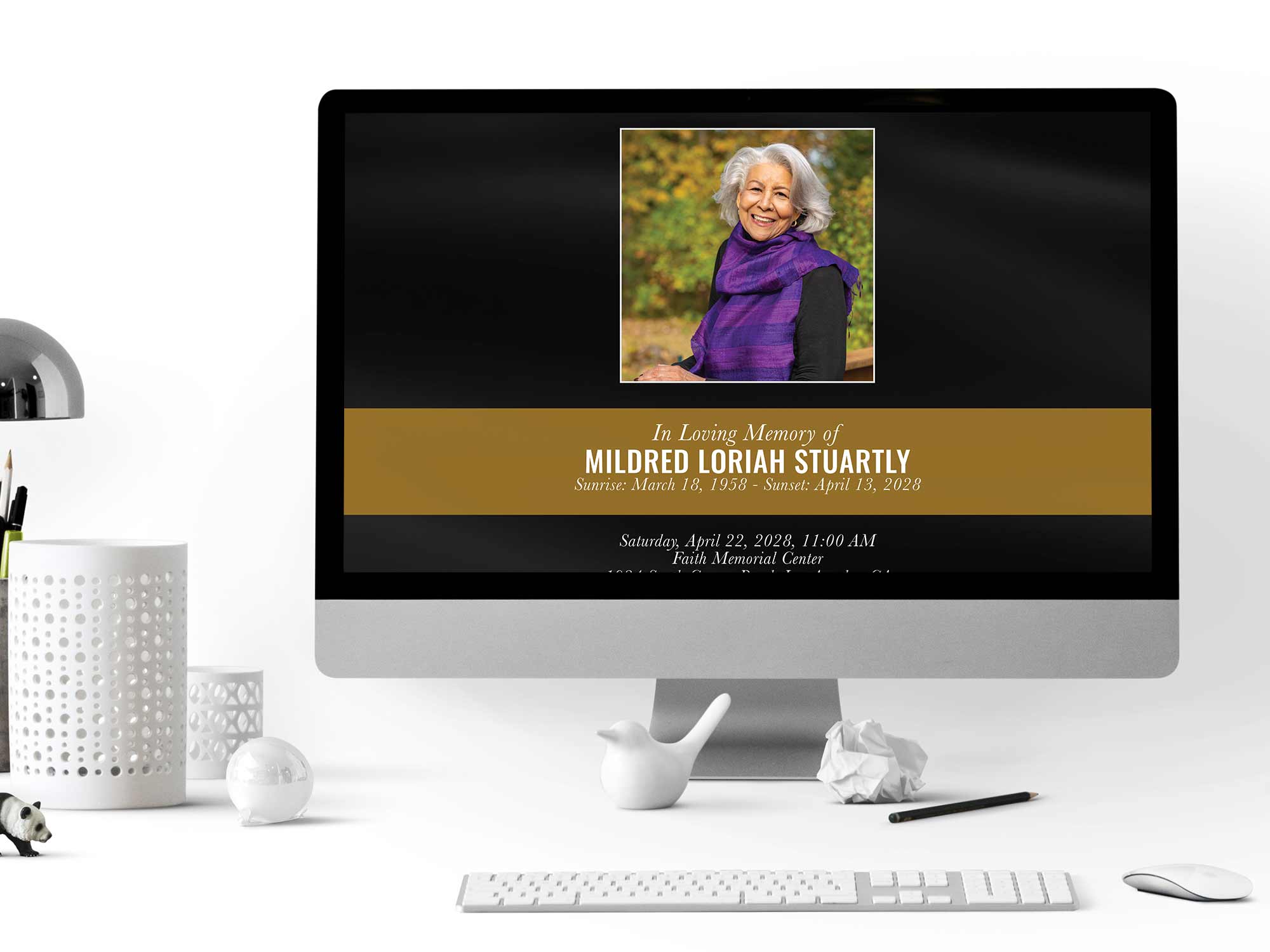 Web Tribute Sample Sample