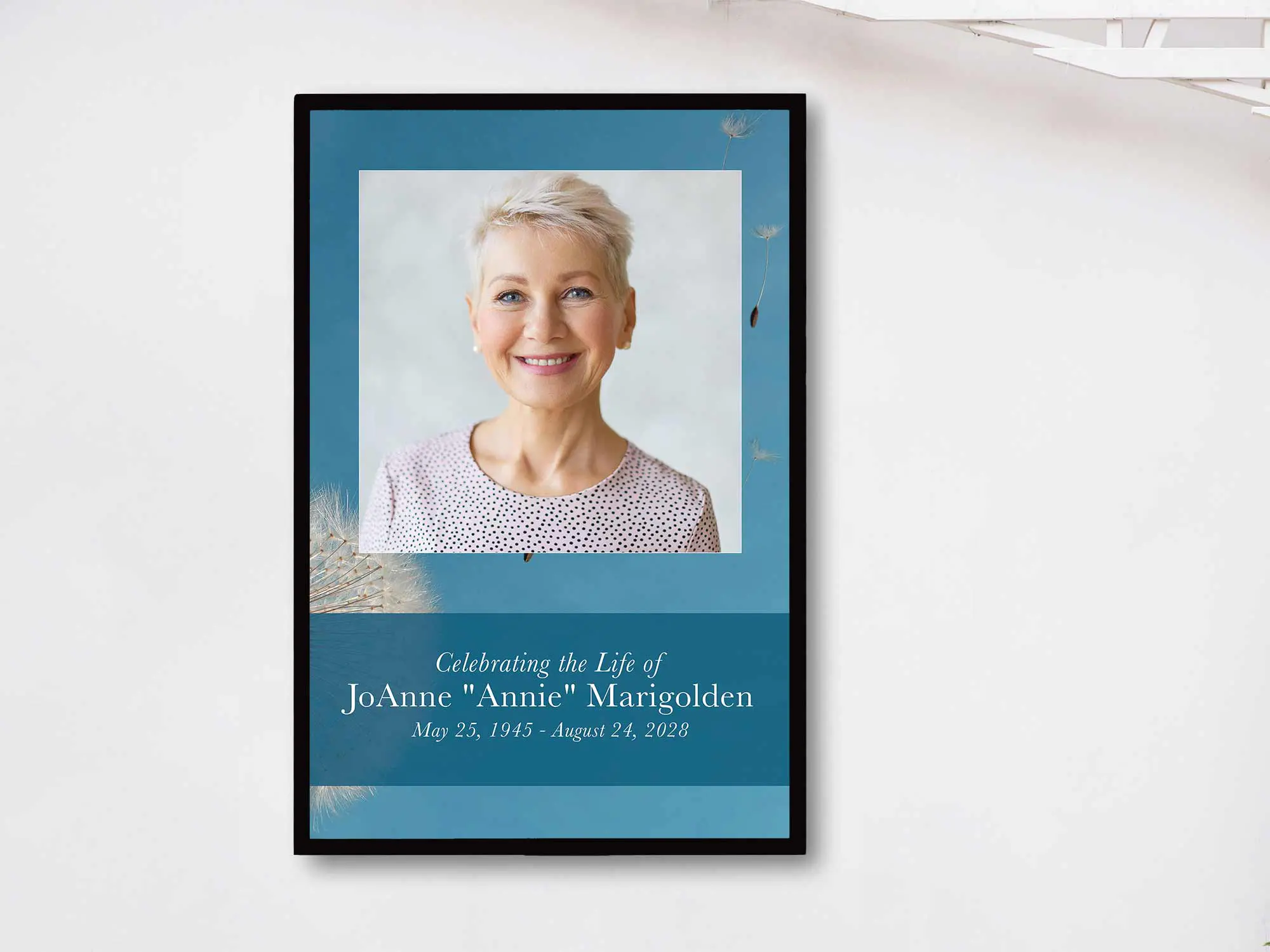 Easel Sign (In Frame)