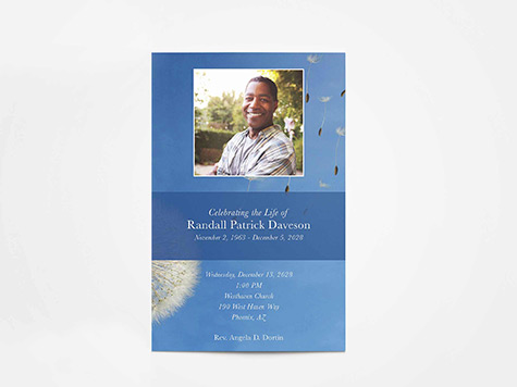 View Program Card Sample