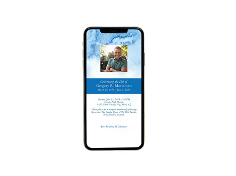 View Mobile Invitation Sample