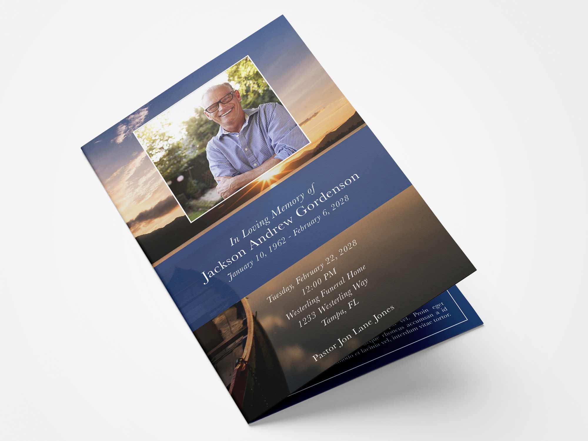 Standard Program Front Sample