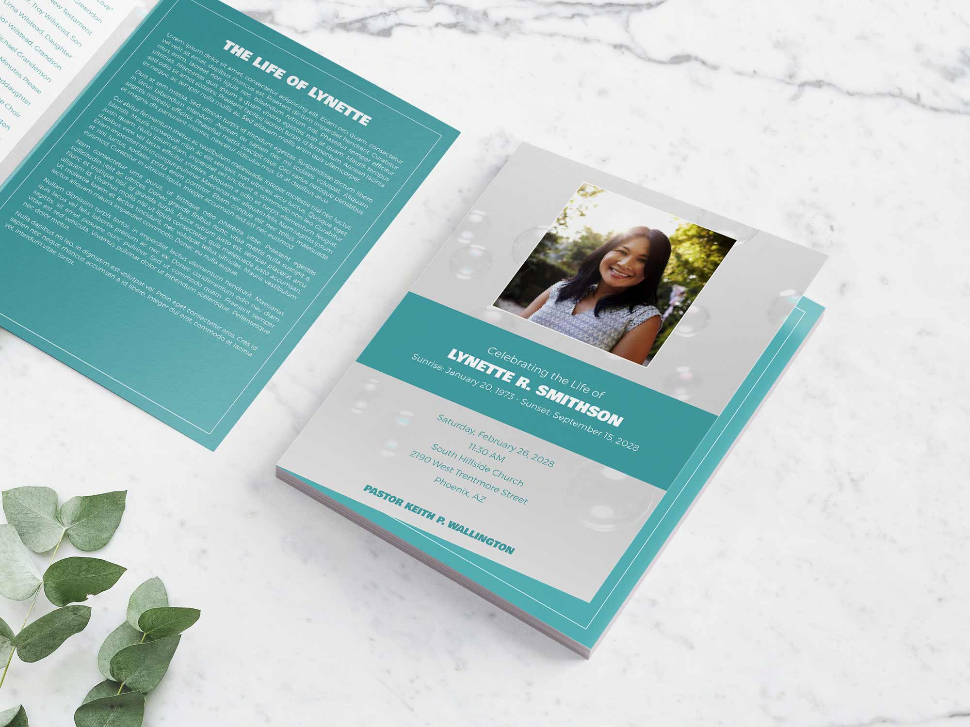 Large Program Front Sample