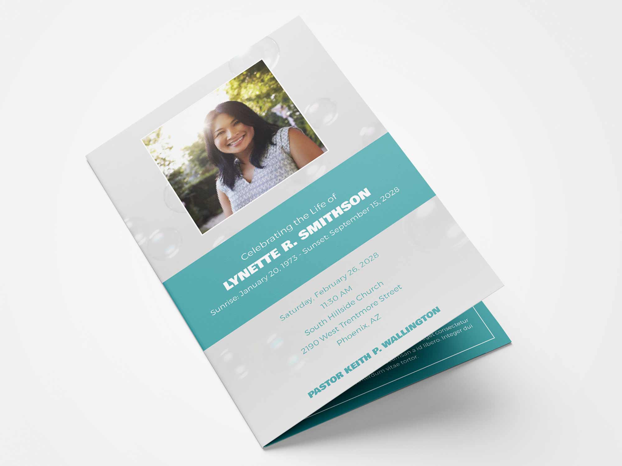 Standard Program Front Sample