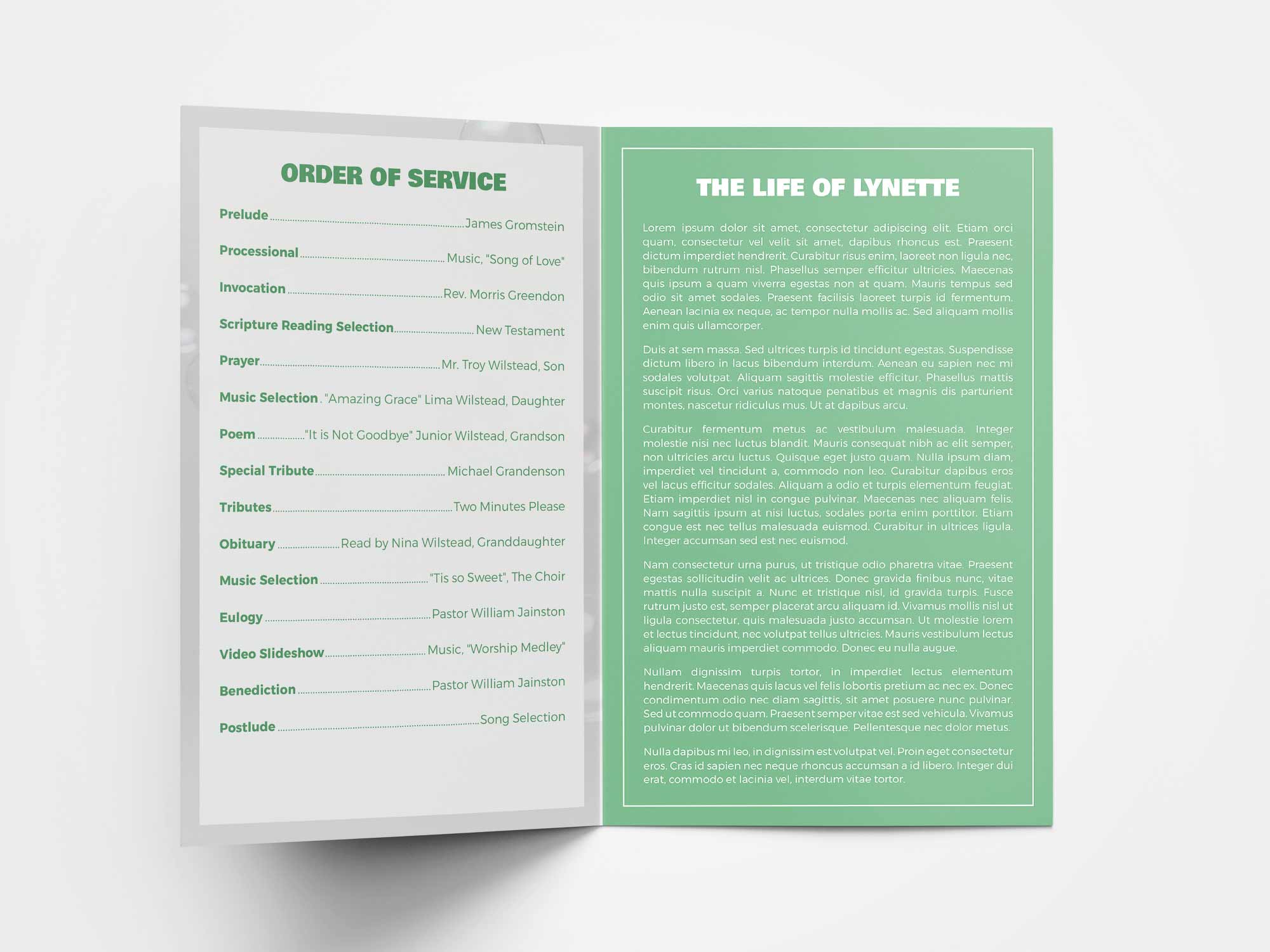 Standard Program Inside Sample