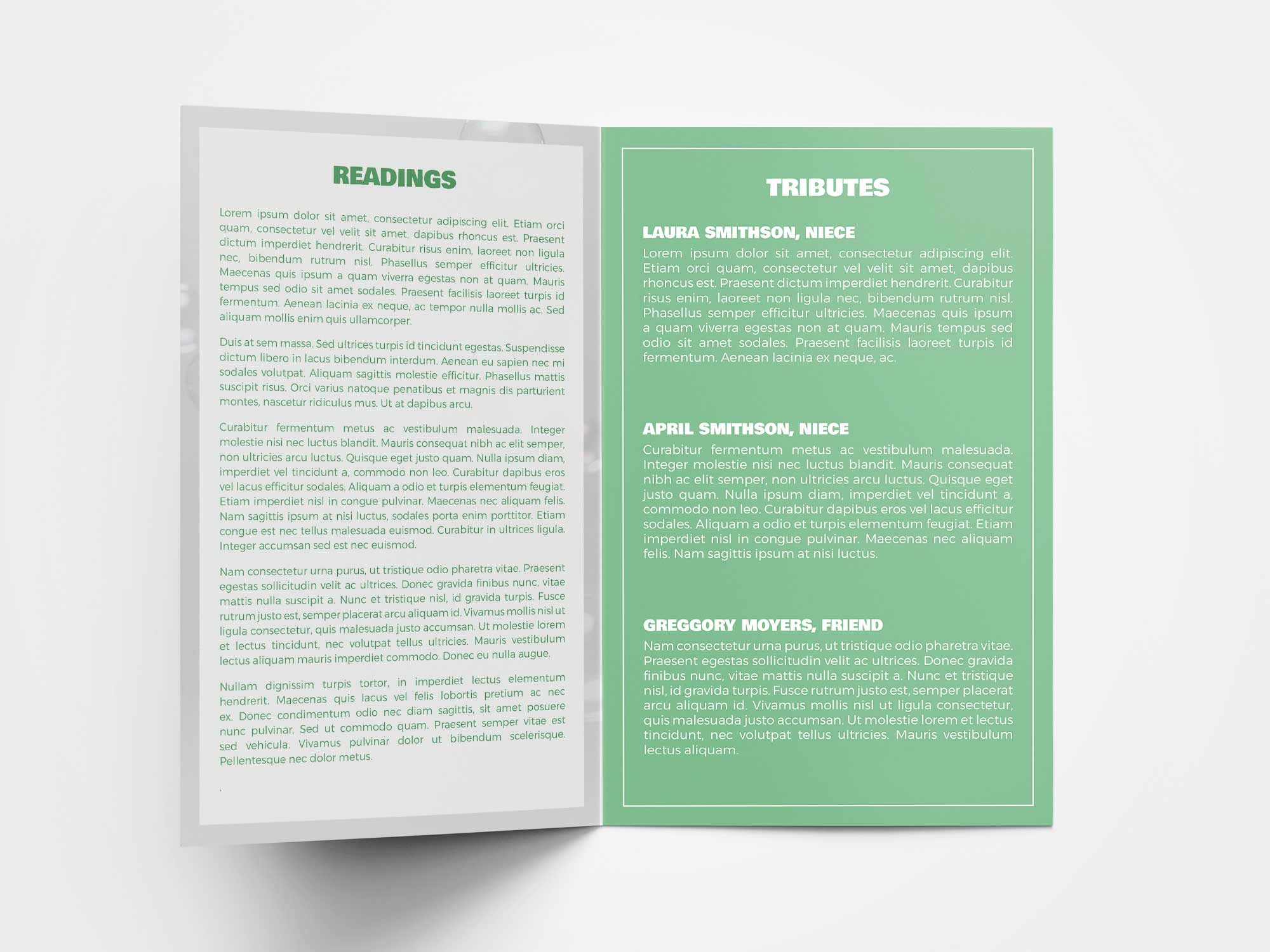 Standard Program Inside Sample