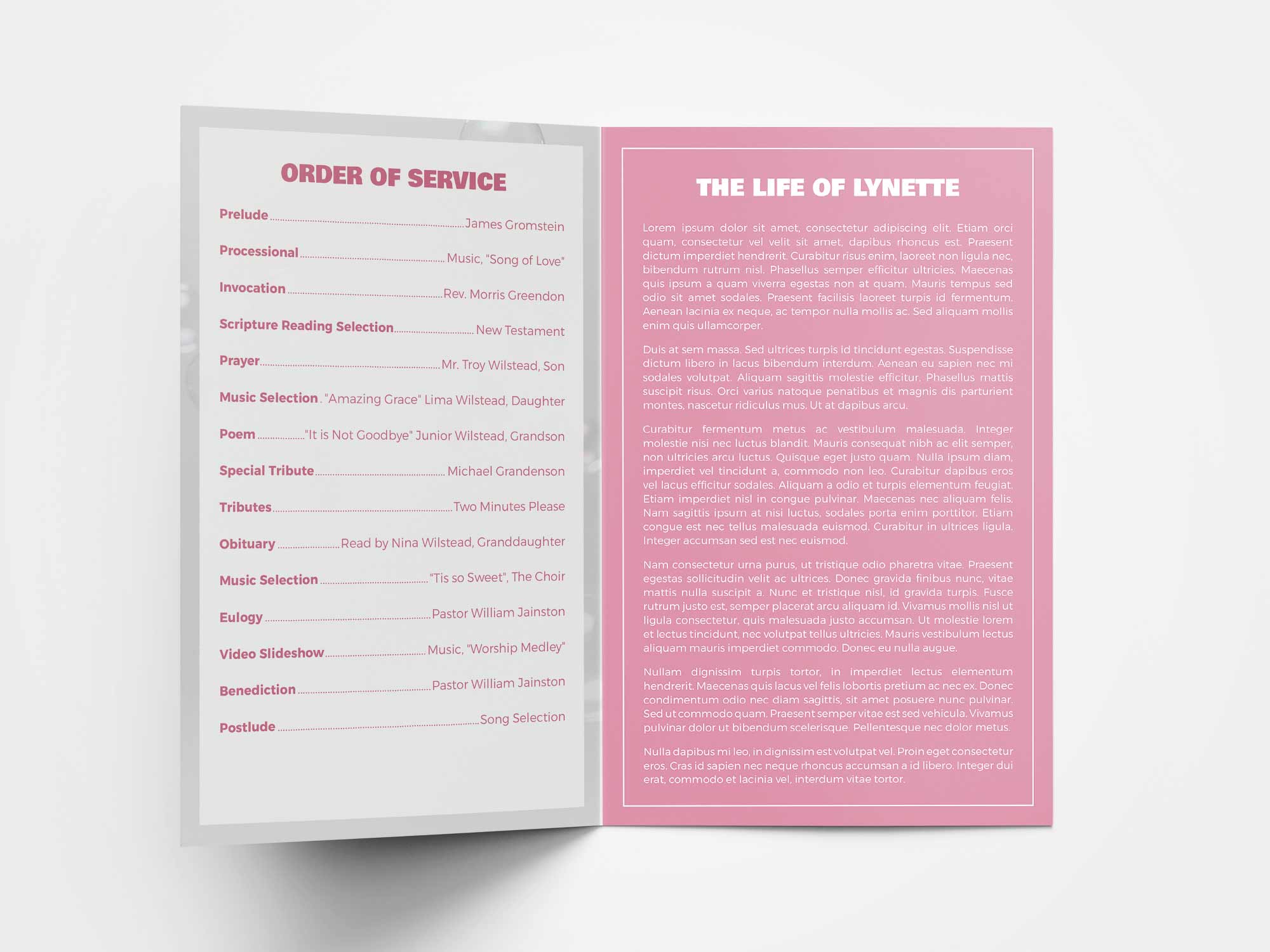 Standard Program Inside Sample