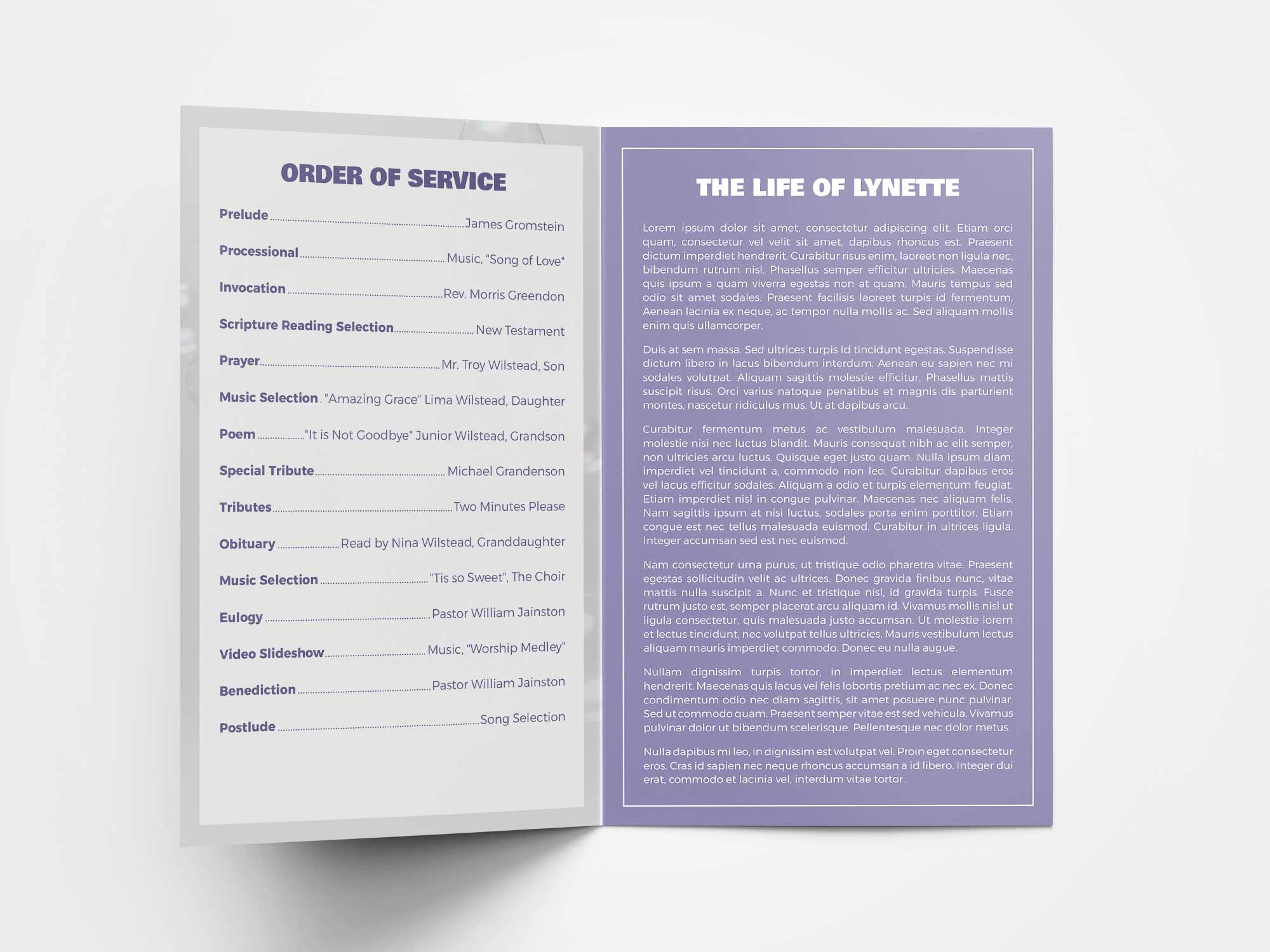 Standard Program Inside Sample