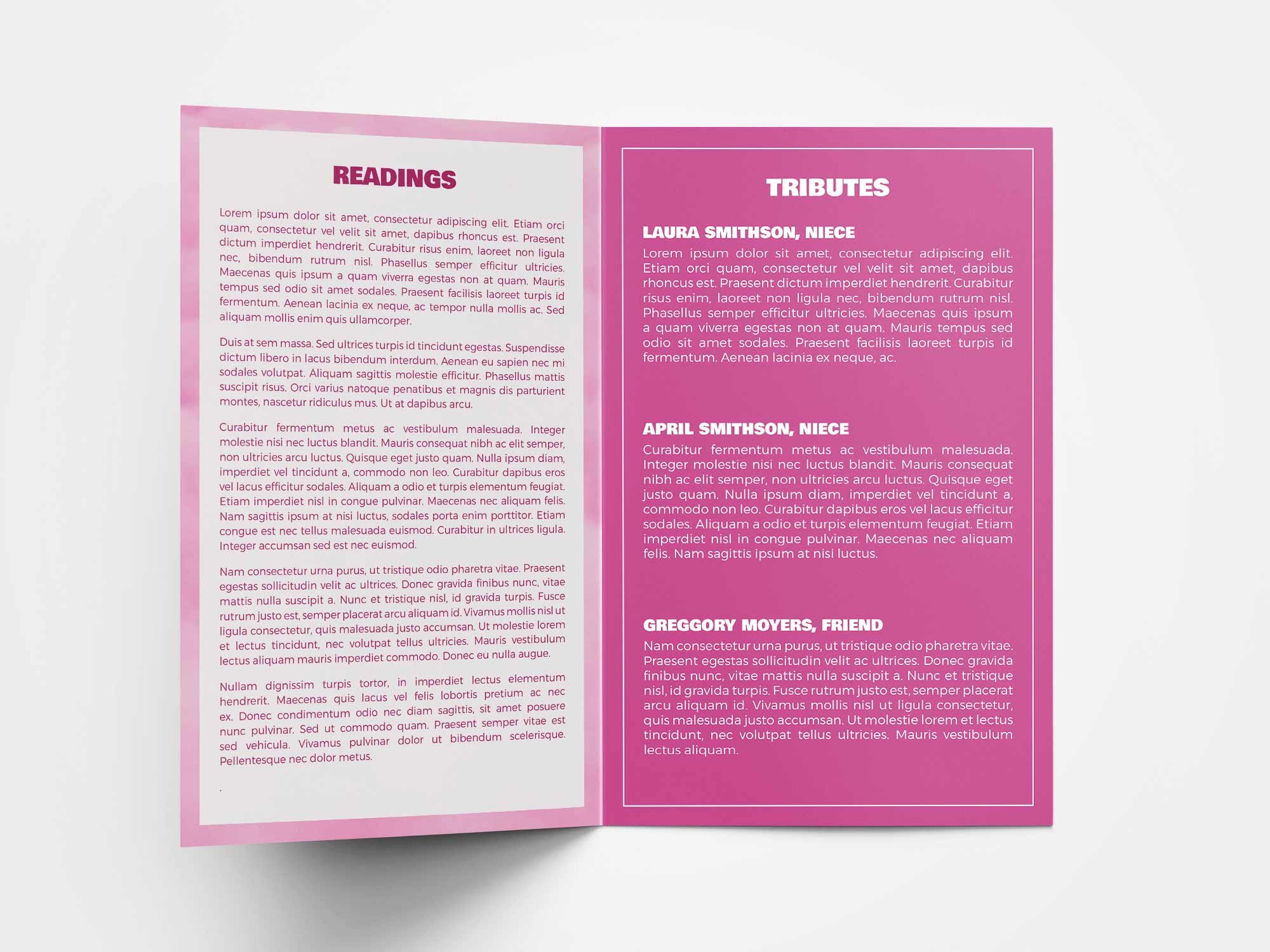 Standard Program Inside Sample