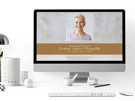 View Web Tribute Sample