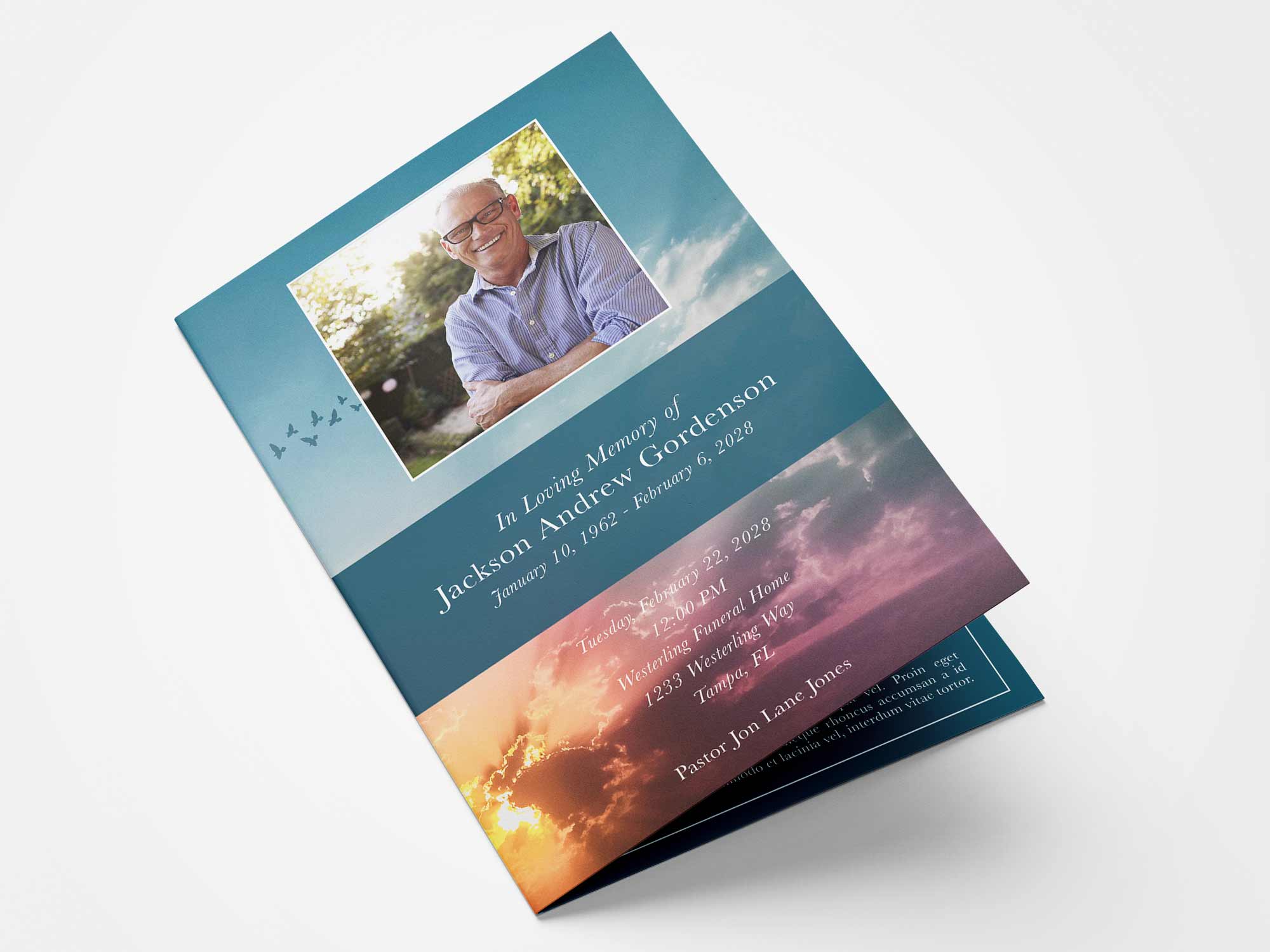 Standard Program Front Sample