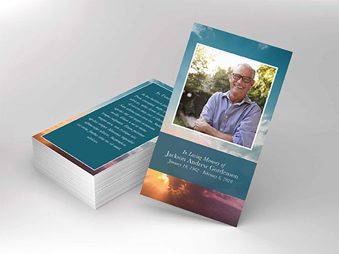 View Prayer Card Sample