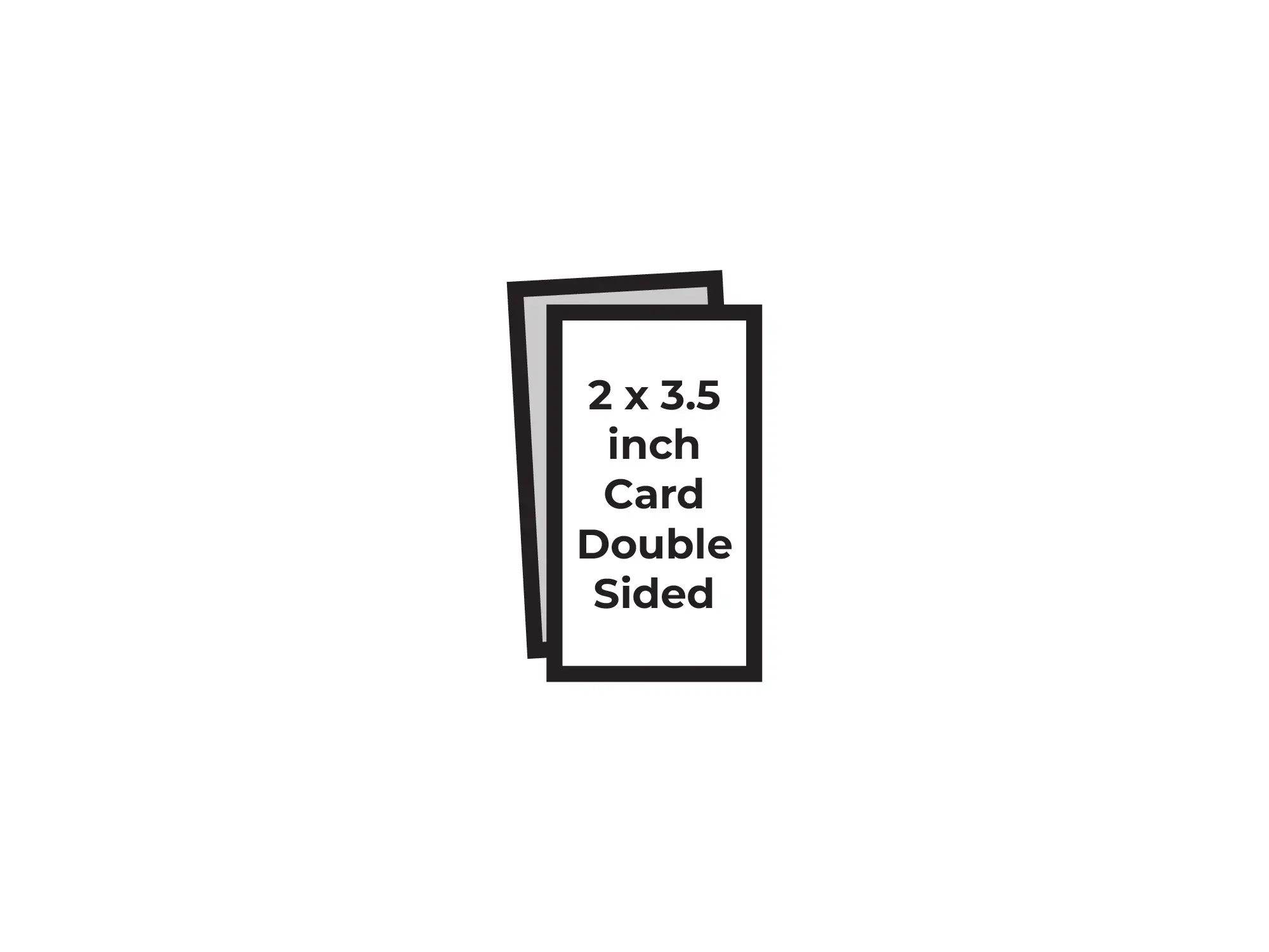 Prayer Card - Double Sided - 2 x 3.5 Inch Page Mockup