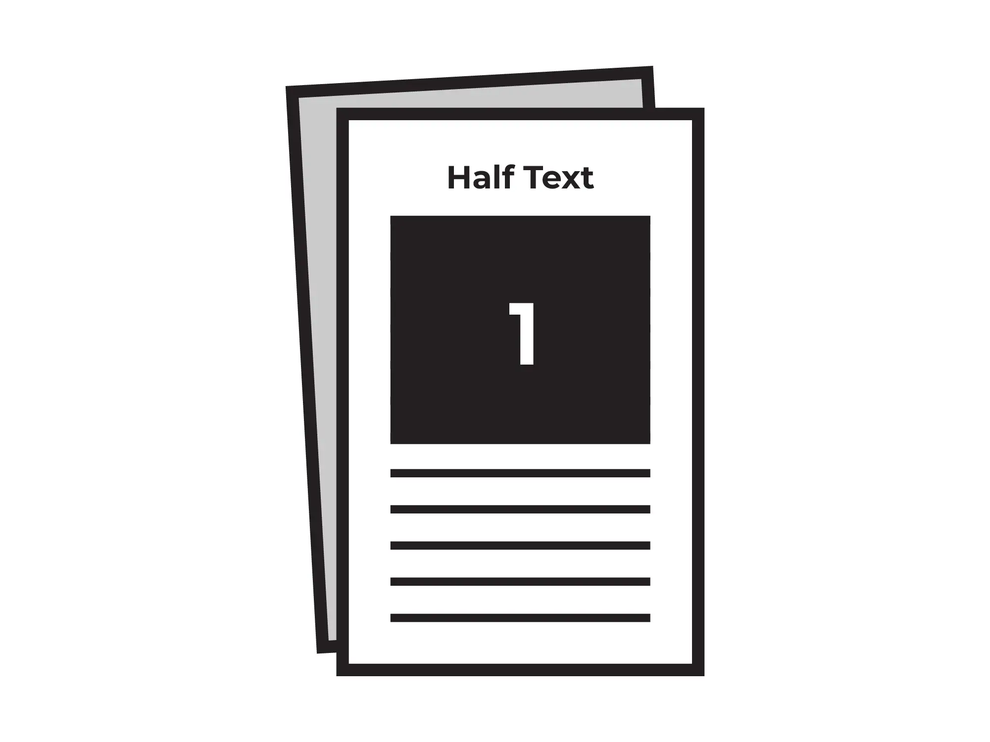 Program Card Back Mockup