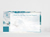 Thank You Card Back Blank