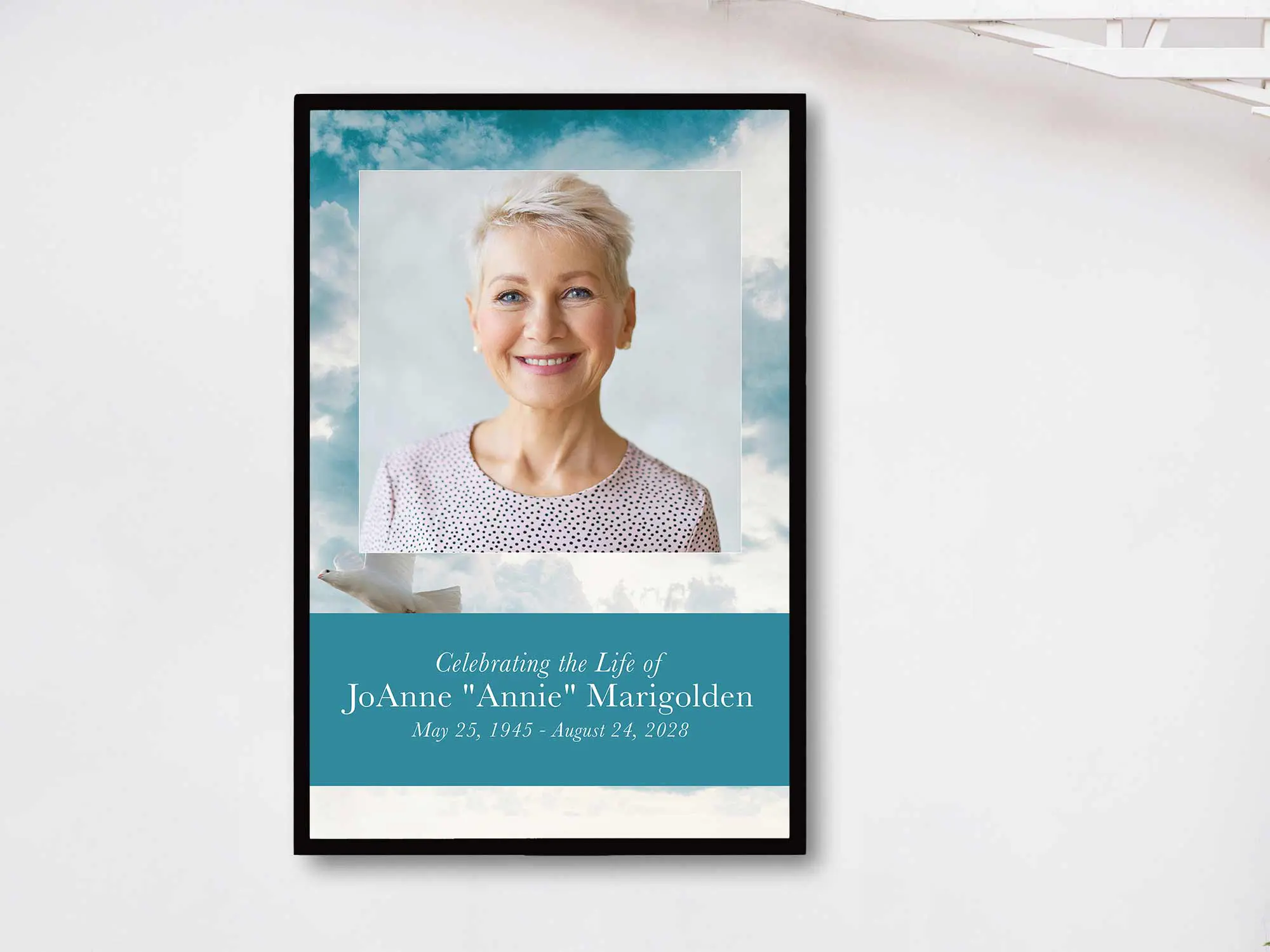 Easel Sign (In Frame)