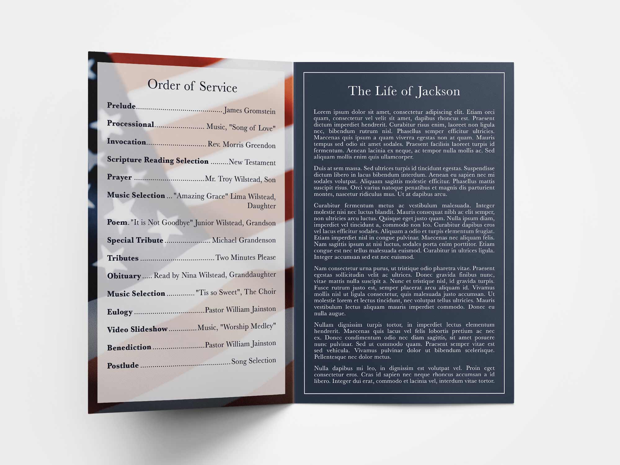 Standard Program Inside Sample