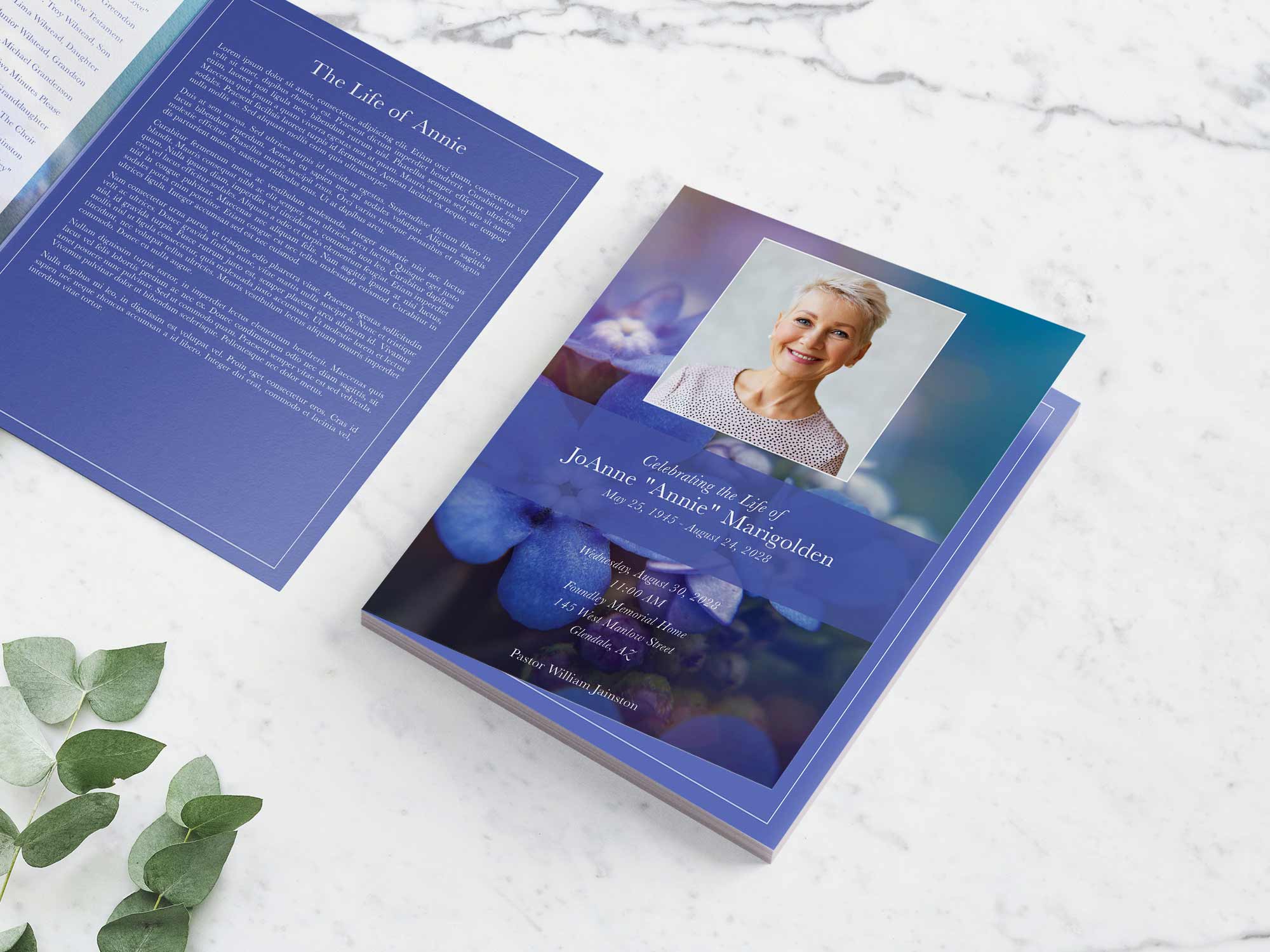 Large Program Front Sample