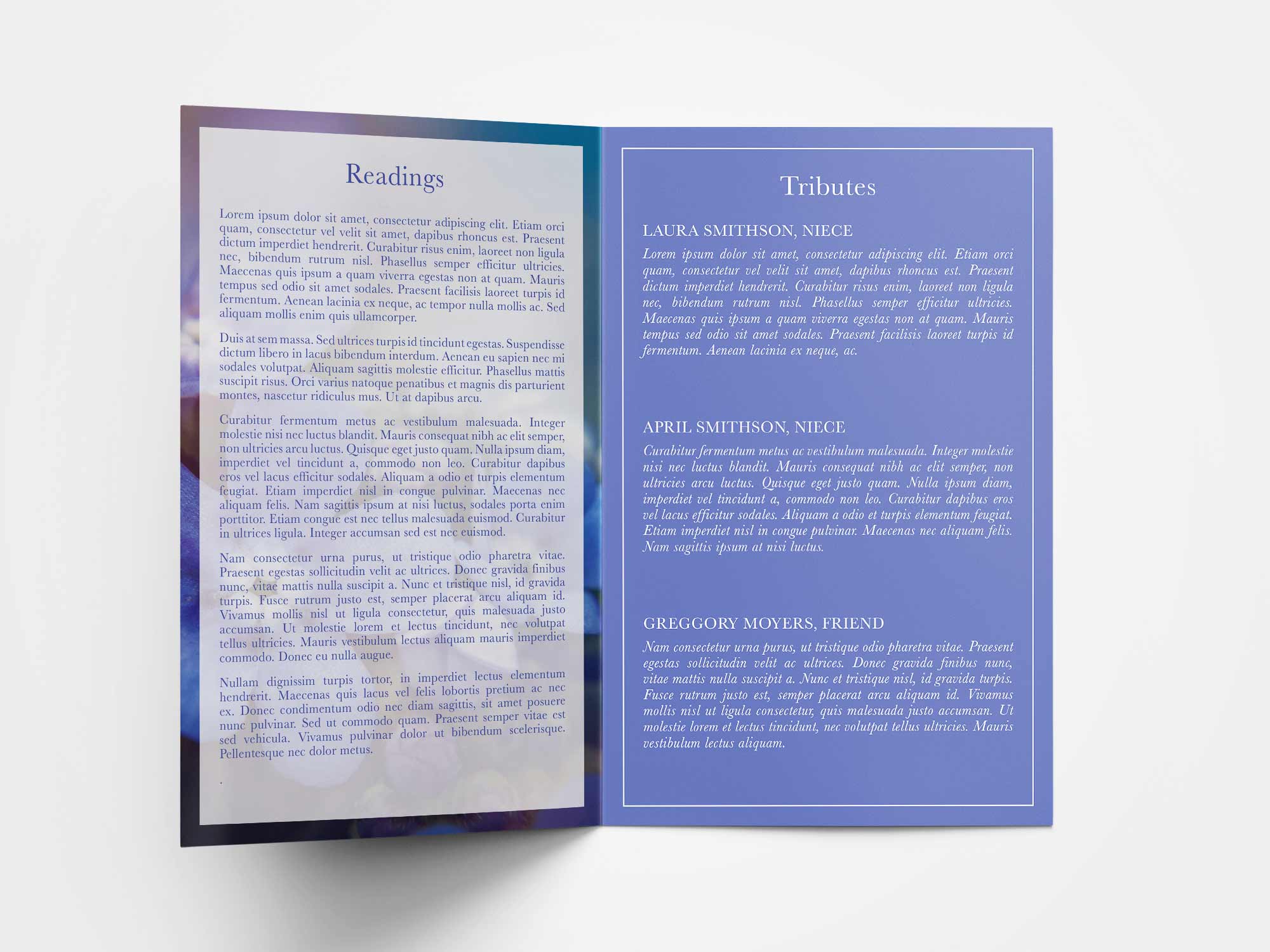 Standard Program Inside Sample