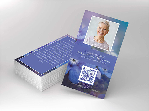 Qr Code Cards Sample