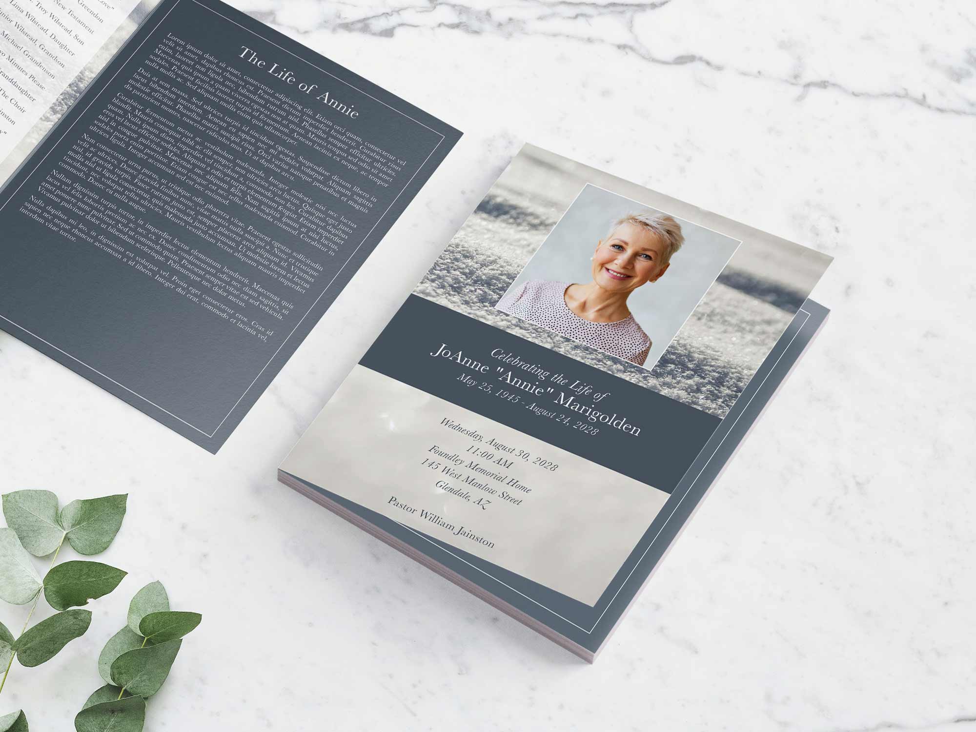 Large Program Front Sample