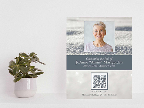 View QR Code Sign Sample