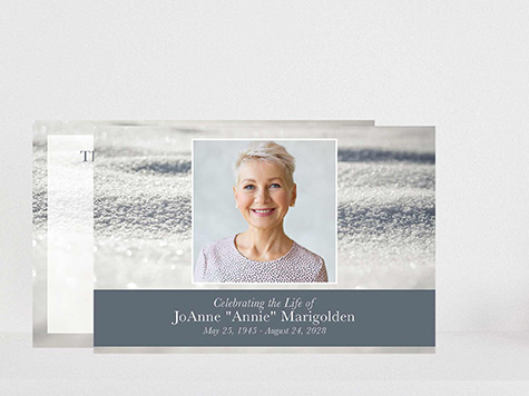 View Thank You Card Sample