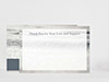 Thank You Card Back Blank