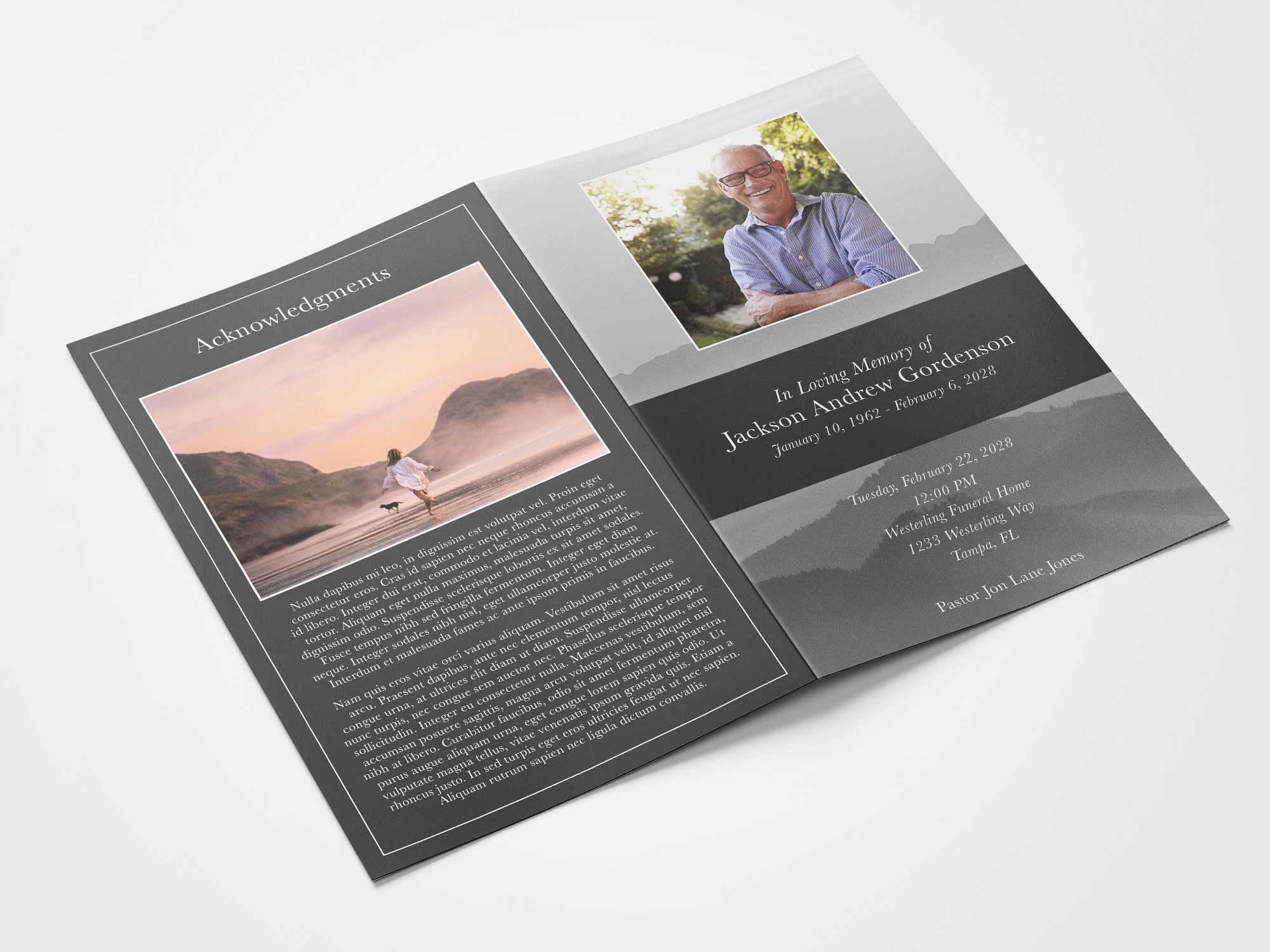 Standard Program Back Sample