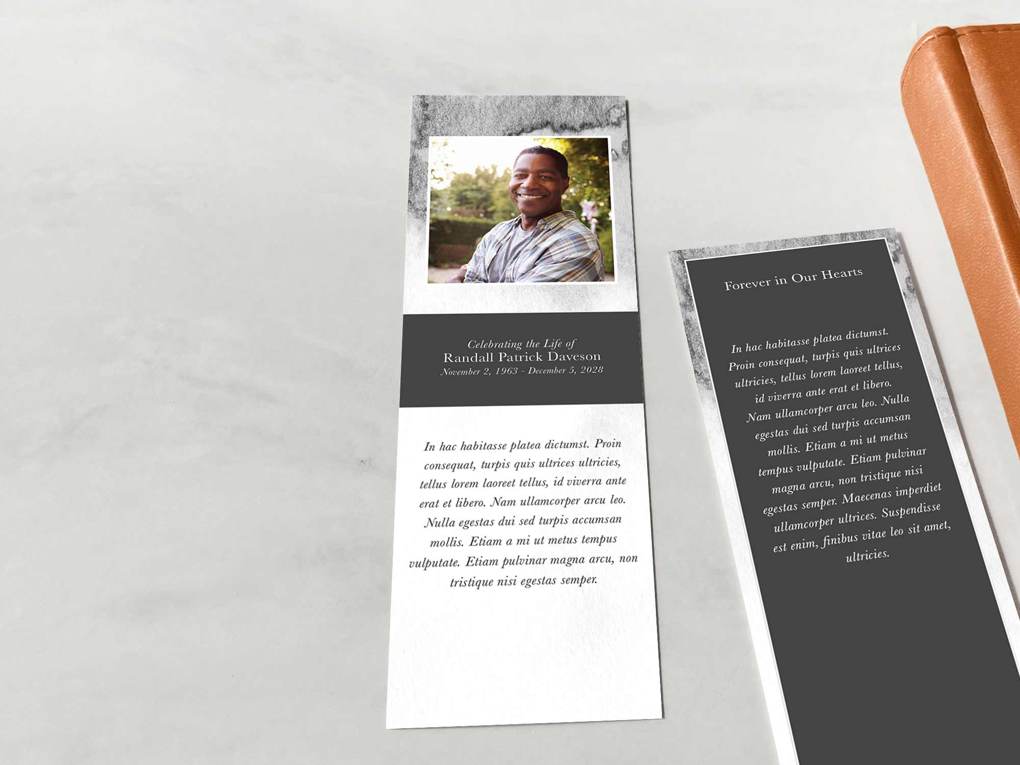 Bookmark Front Sample