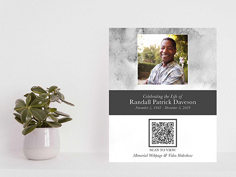 View QR Code Sign Sample