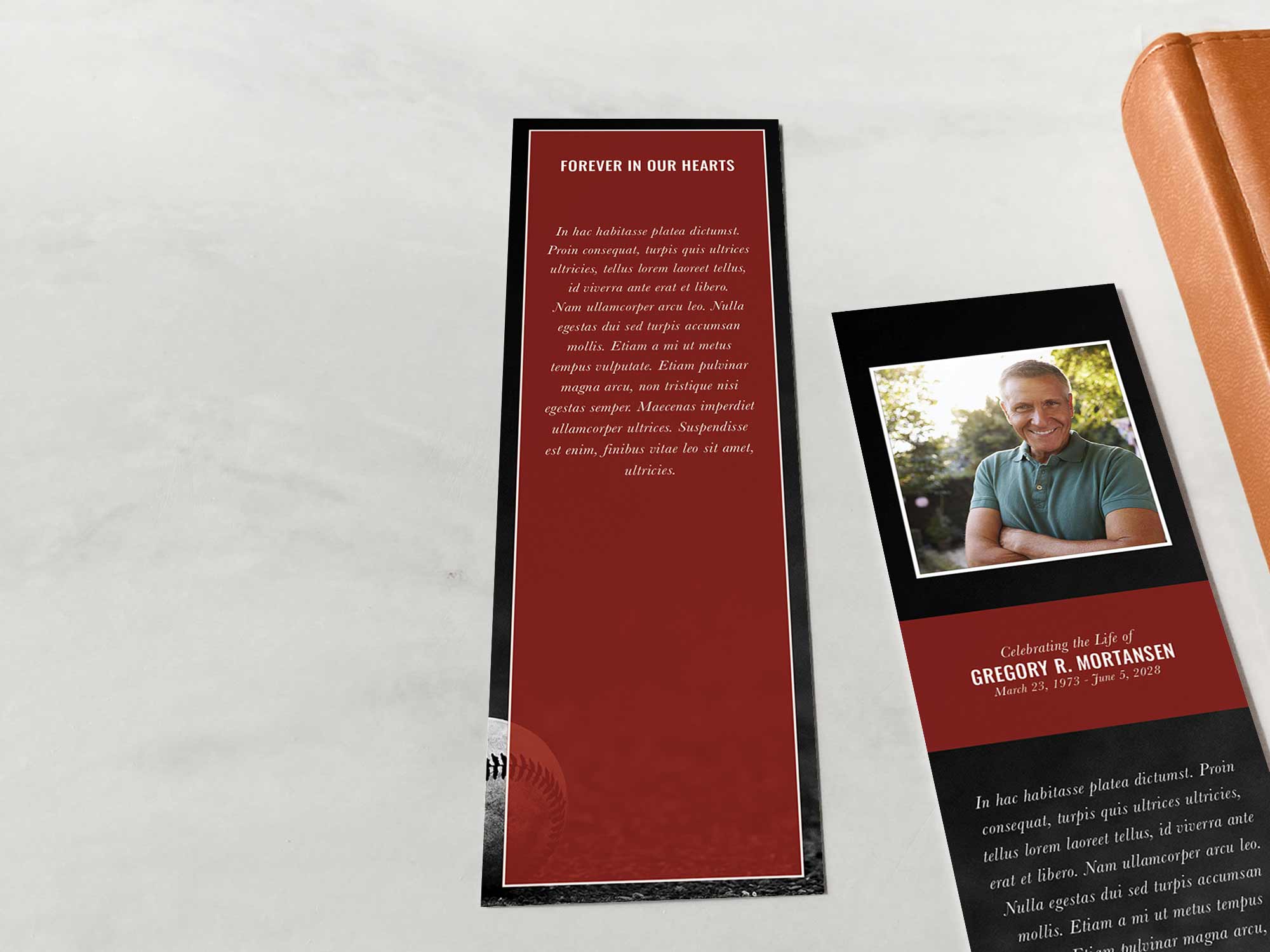 Bookmark Back Sample