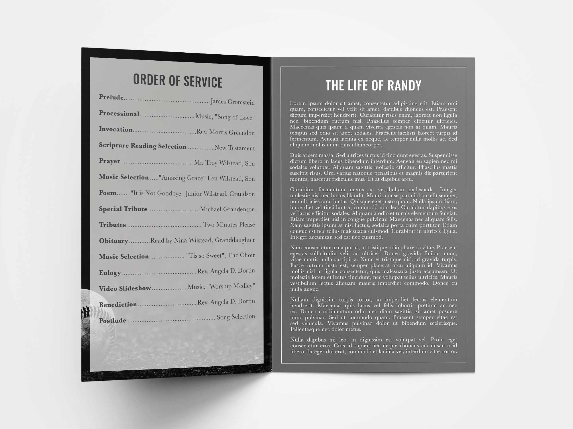 Standard Program Inside Sample