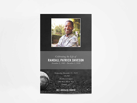 View Program Card Sample