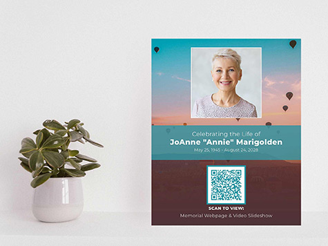 View QR Code Sign Sample