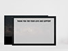 Thank You Card Back Blank