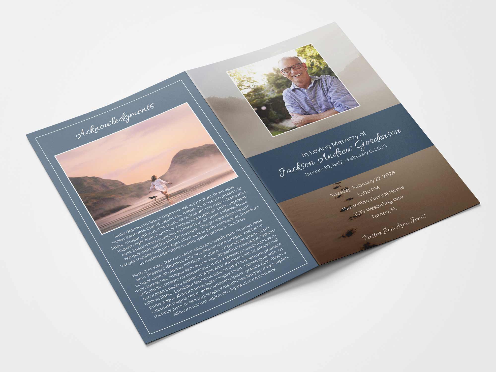 Standard Program Back Sample