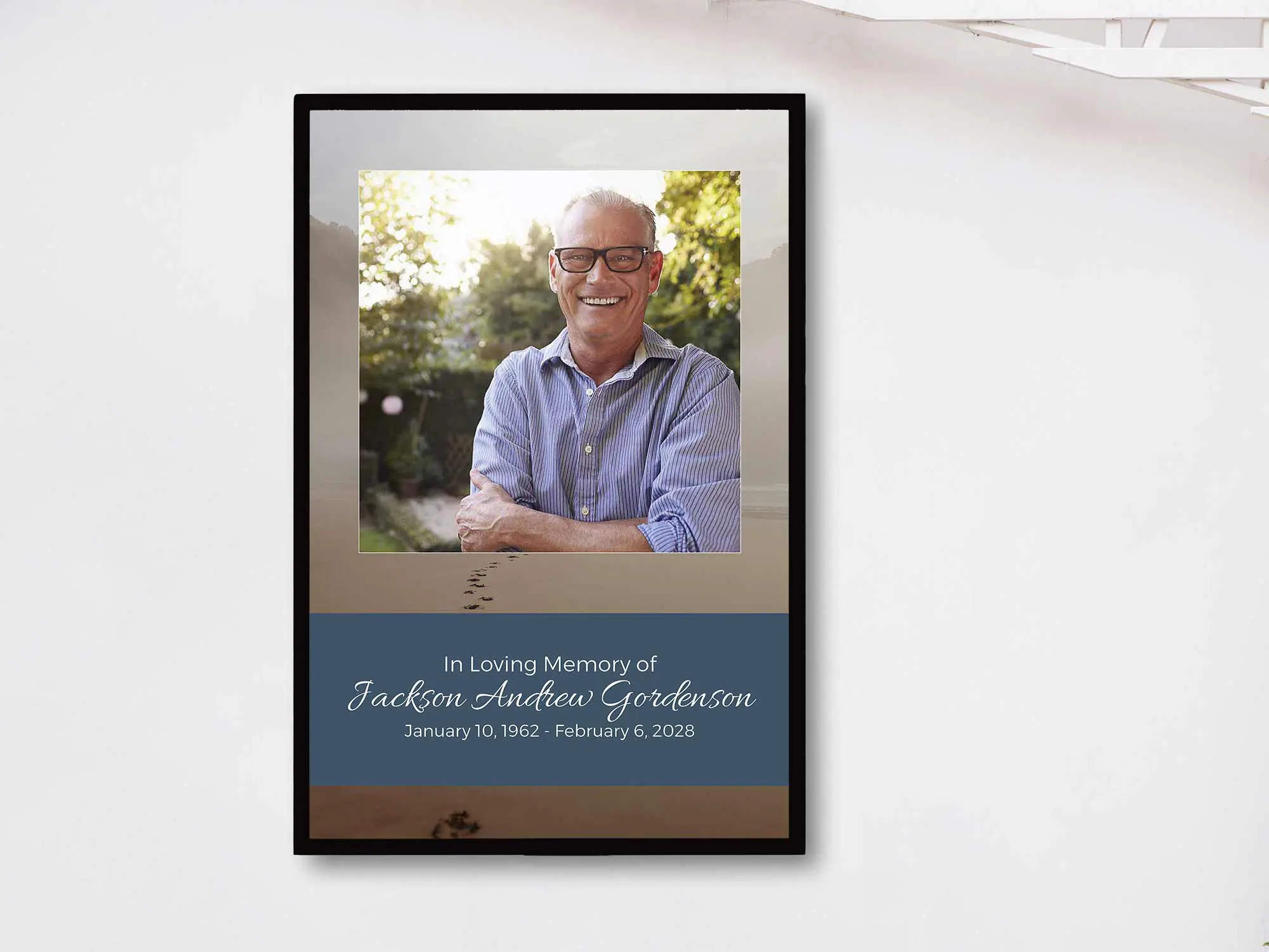 Easel Sign (In Frame)