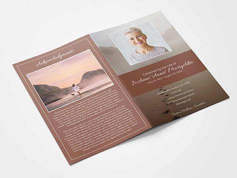 View Standard 8 Page Sample