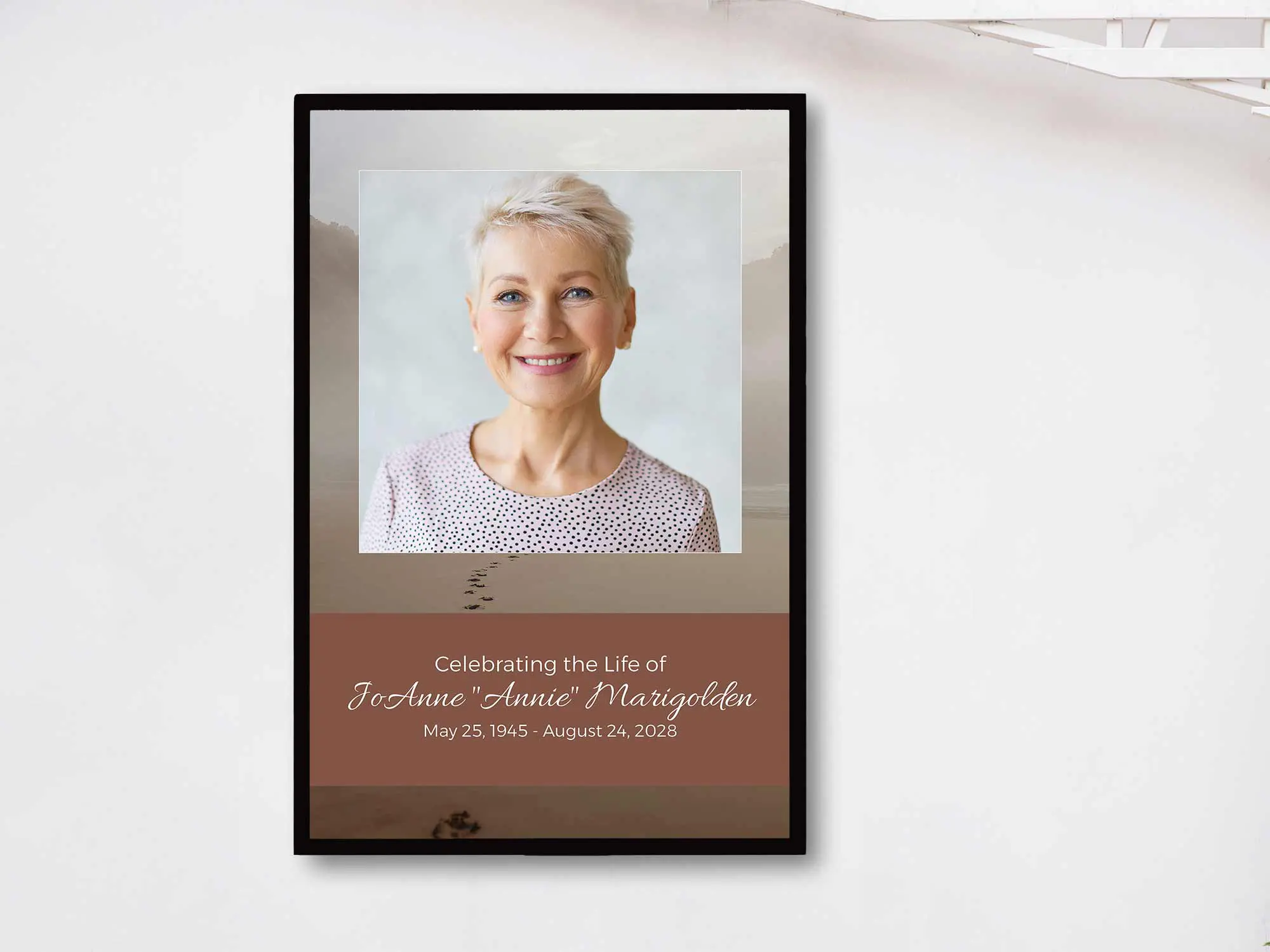 Easel Sign (In Frame)