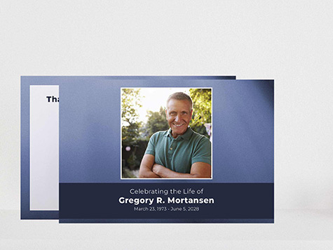 View Thank You Card Sample