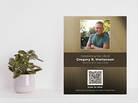 View QR Code Sign Sample