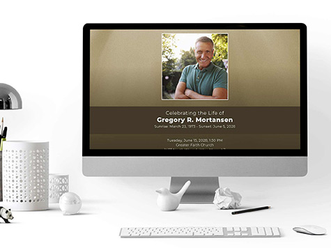 View Web Tribute Sample