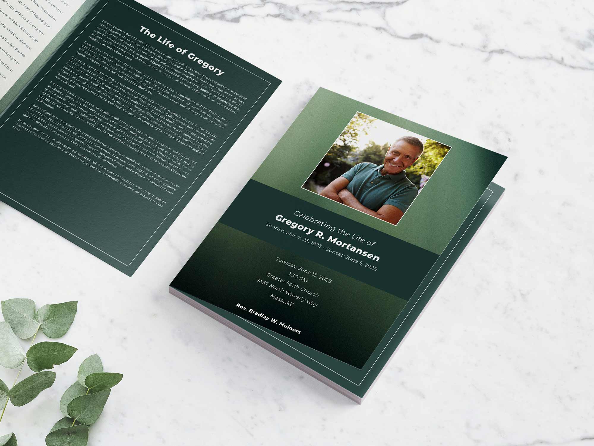 Large Program Front Sample