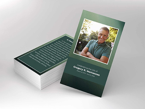 View Prayer Card Sample