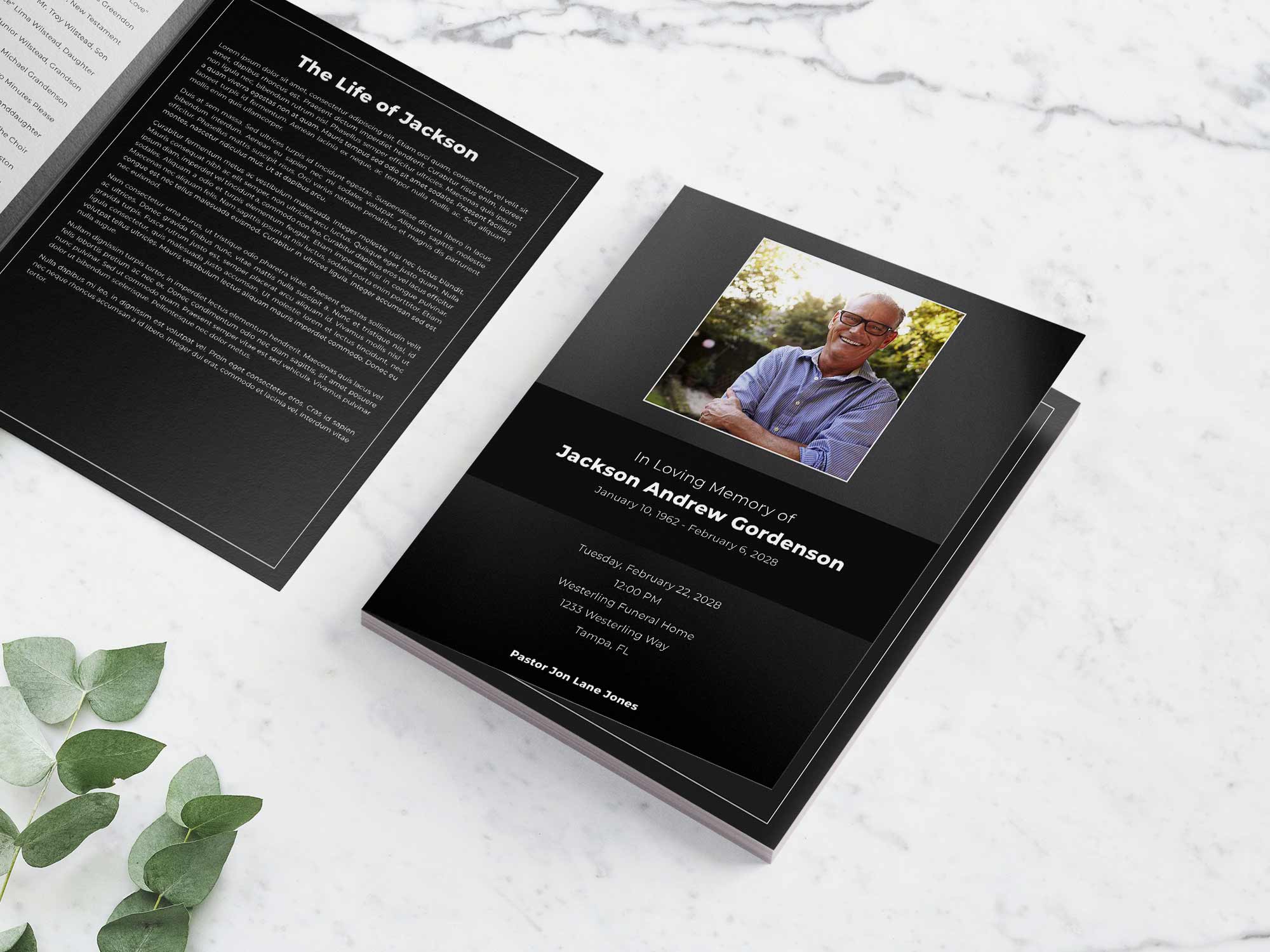 Large Program Front Sample