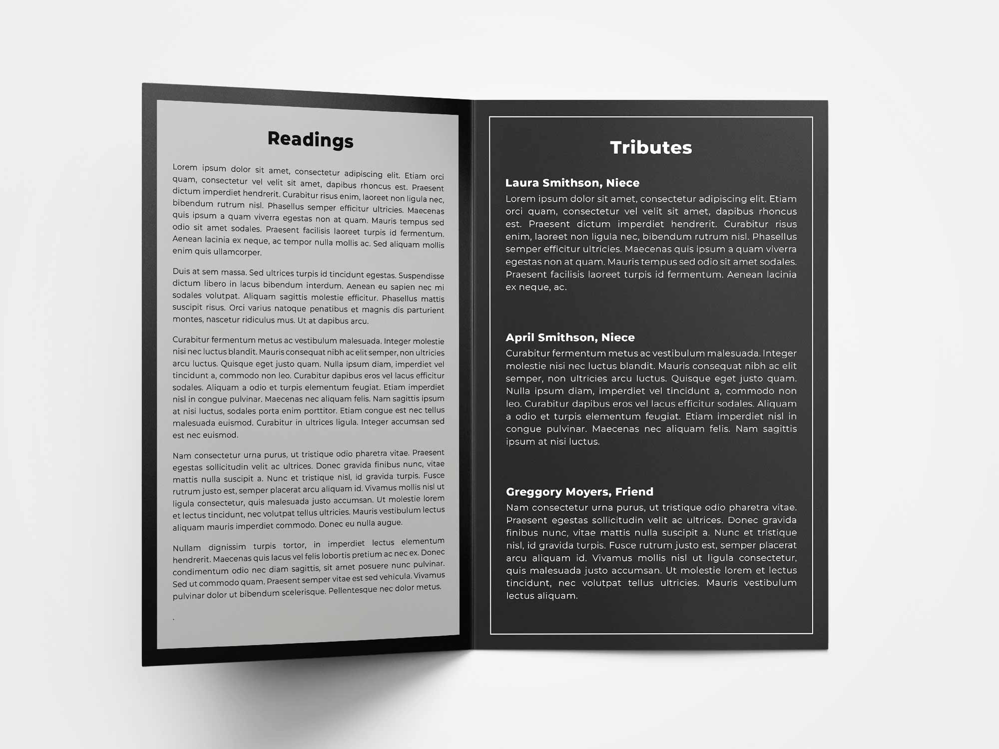 Standard Program Inside Sample